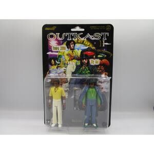 Super7 ReAction OutKast Aquemini Figures Andre 3000‎ Big Boi